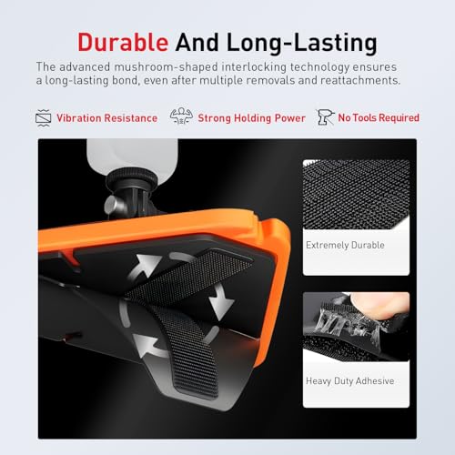 Ndcadhesive Dual Lock SJ3550 Made of 3M Heavy Duty Reclosable Fastener 2" x 7.5Ft Industrial Strength Mounting Strips Self Mating Interlocking Hook with Strong Adhesive for Indoor Outdoor Home Office Deco - Image 2