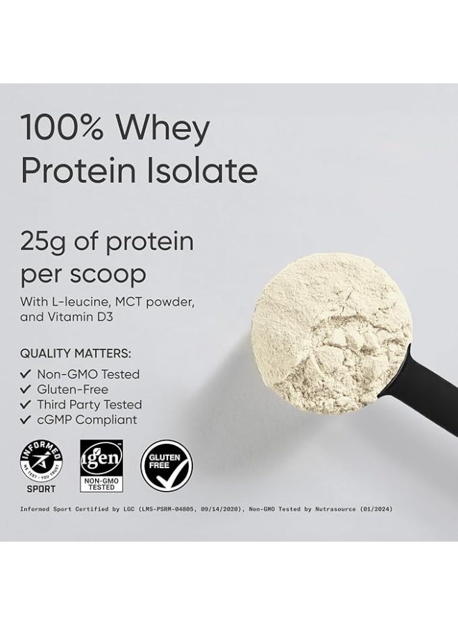 Sports Research Whey Protein Isolate Creamy Vanilla 2.06Lbs ( 33Oz)