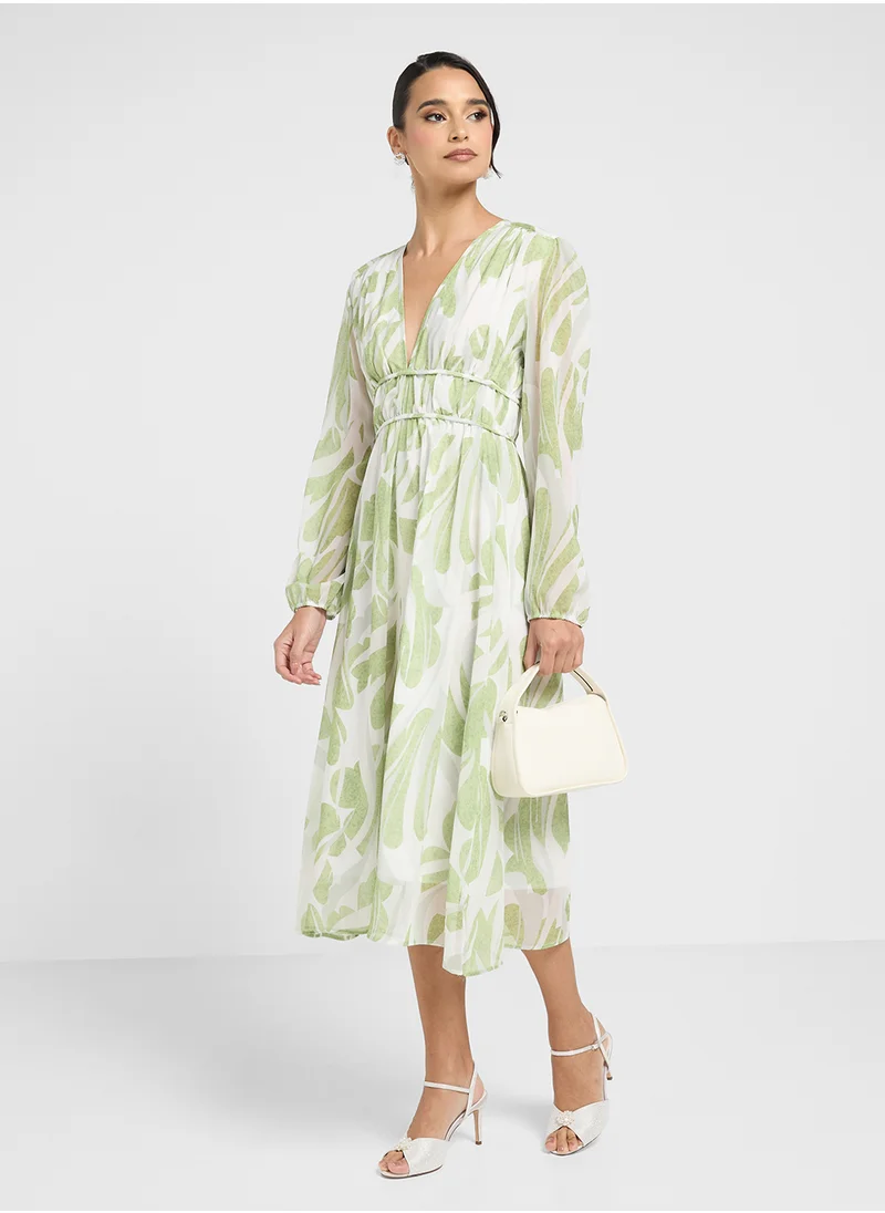 ايلا Floral Print Dress