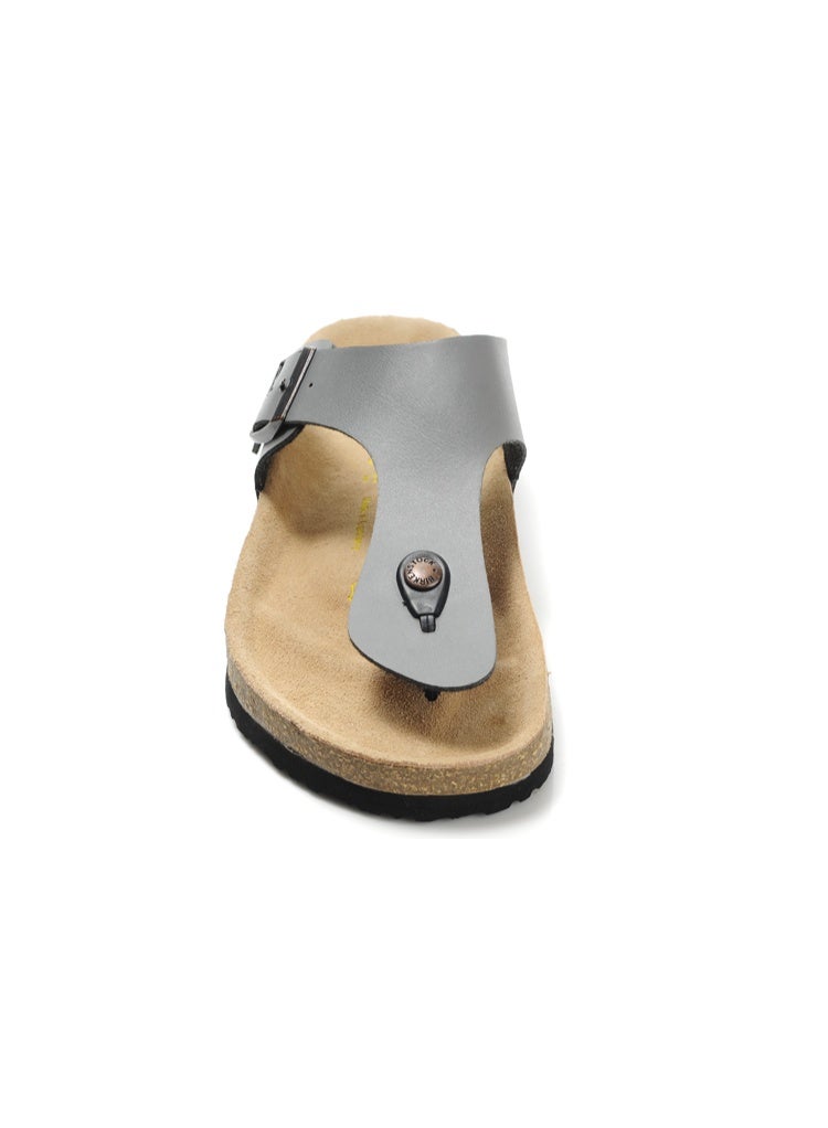 BIRKENSTOCK Stylish and Comfortable Cork Gizeh Herringbone Thong Sandals for Men and Women - Image 5