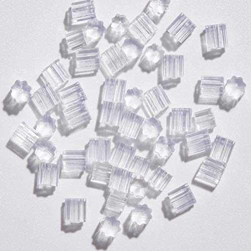 KASBEE Clear Earring Backs, 1000PCS Earring Stoppers, Hypo-allergenic Jewelry Accessories, Silicone Earring Backing Replacements - Image 1