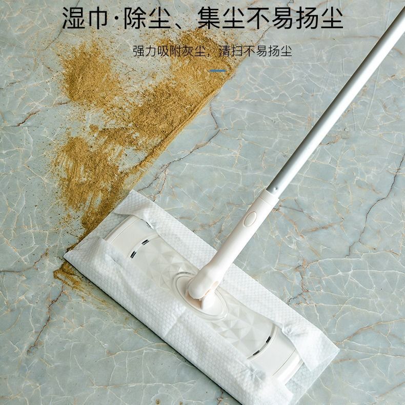 [] Ai Shengjia Japan Electrostatic Dust-Removing Paper Lazy Man Mop Disposable Wash-Free Wipe To Suction Hair - Image 4