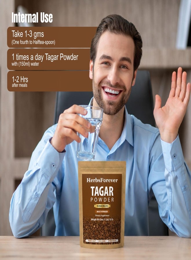 HerbsForever Tagar(Valeriana wallichii) Root Powder-Ayurvedic Herb for Sound Sleep,Stress & Relaxation,Mood Swings | Wild Harvested -Non GMO,Vegan, 2X Potency | Ultra Clean,Steam Sterilized,16oz-1LBS - Image 5