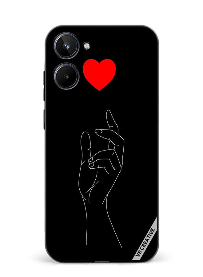 VR CREATIVE Protective Case Cover For Realme 10 Hear Amoled Design Multicolour - Image 1