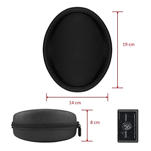 we3 Hard Carry Travel Bag Case for Headphones Matte Finish Premium Rechargeable Wireless Headphones Bluetooth Over Ear Headphones Foldable Headset (Pack of 1) - Image 3