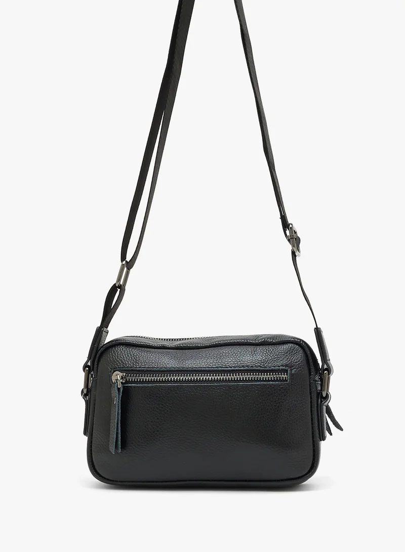 Robert Wood Croc Emboss Crossbody Mesenger Bag