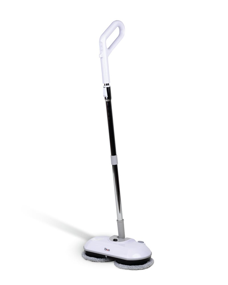 TIRON TFM Electric Floor Mop, 2500 mAh Battery, 70 mins of Runtime, Lightweight & Durable, Adjustable Handle Lengths & Extendable Handle, 130RPM, High Speed Cleaning, Remove Tough Stains - Image 1