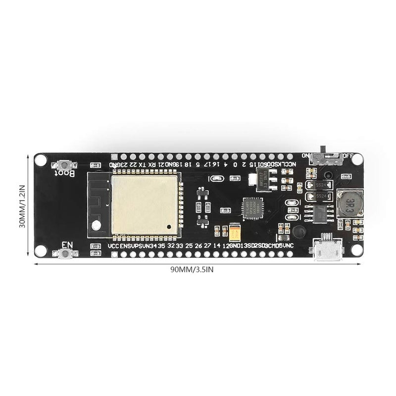 لوحة تطوير وحدة إرسال واستقبال بلوتوث ESP32 مع حامل بطارية 1 قطعة - Image 3