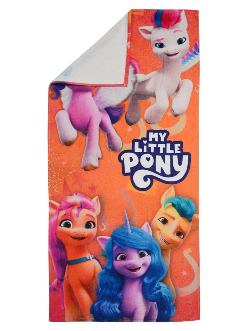 Athom Living My Little Pony Kids Bath Towel, Soft Cotton, Fun & Colorful Character Design, Perfect for Toddlers, Children and Kids,Multicoloured. - Image 4