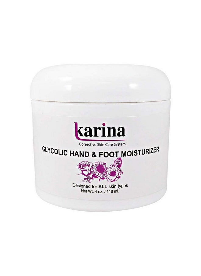 Karina Skin Care - Karina Glycolic Hand And Foot Moisturizer 4 Ounces - Image 1
