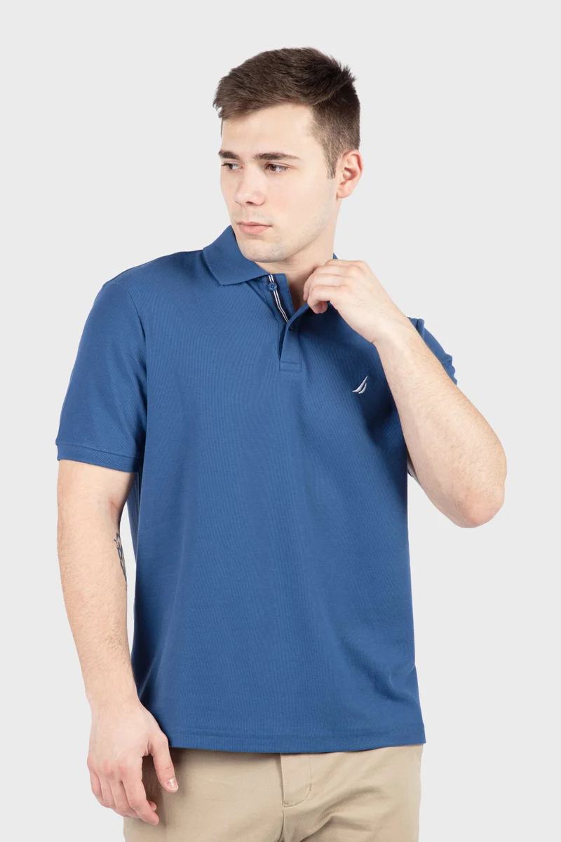 نوتيكا Men's Deck Solid Polo