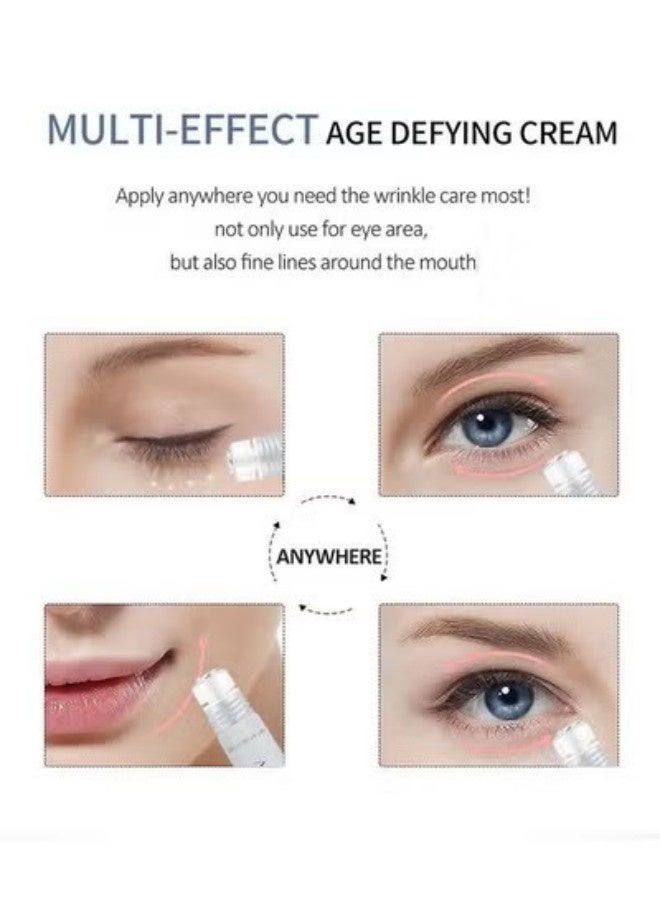 AuQuest Peptide Anti Aging Eye Serum 20ml, Anti-Aging and Remove Wrinkles Eye Serum, Eye Cream with Anti Allergy Applicatorhead, Firming Lifting Eye Essence - Image 5