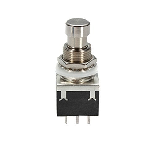 ESUPPORT 3PDT 9 Pins Box Stomp Guitar Effect Pedal Foot Switch True Bypass Metal Pack of 10 - Image 2