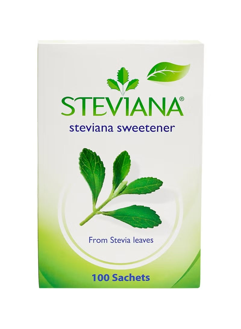 ستيفيانا عبوة محلي ستيفيانا من 100 كيس، 250 جم 250 جرام