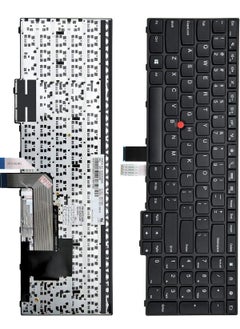Laptop Replacement Keyboard for Lenovo ARABIC E550 E550c E555 E560 E565  Lenovo Thinkpad E550 E550C E555 E560 E565 Laptop Compatible 00HN000 00HN037 00HN074 V147820AS1 SN20F22537 00HN037 SN20F22474 V147820AS1