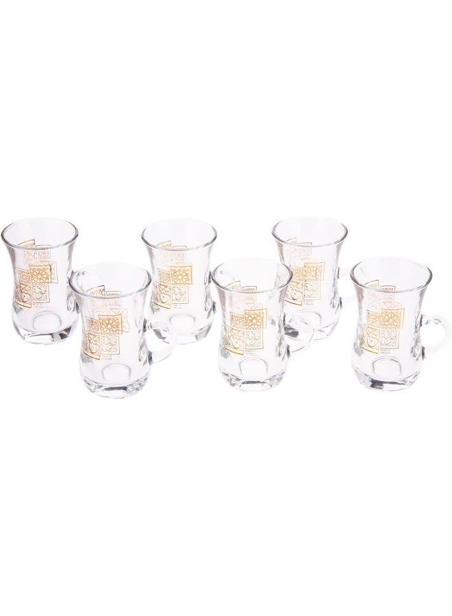 AKDC 6Pcs Glass Tea Tumbler - Image 2