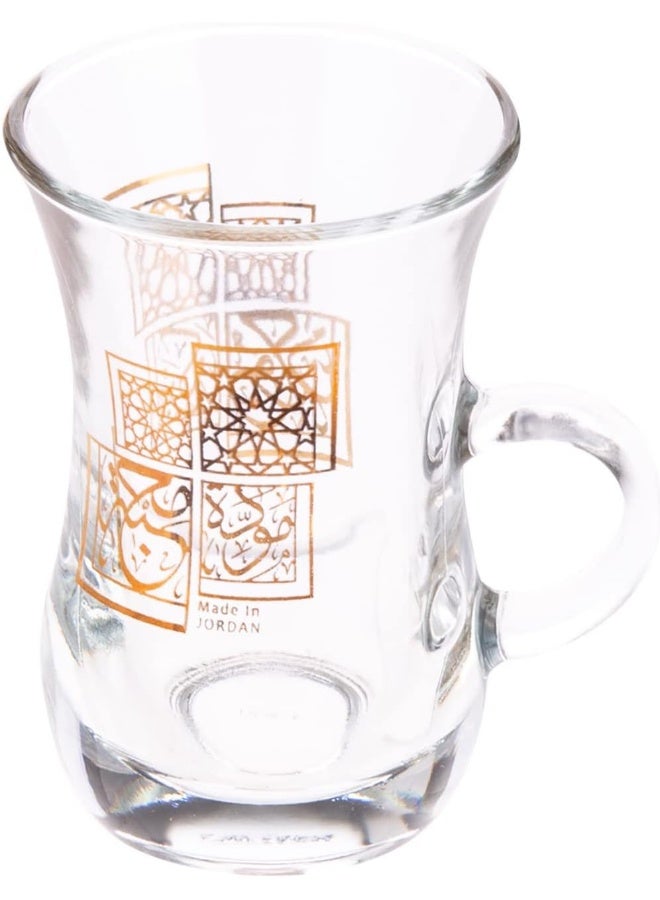 AKDC 6Pcs Glass Tea Tumbler - Image 3