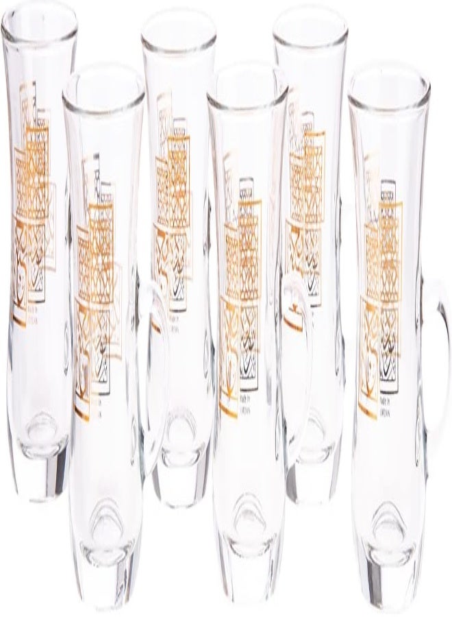 AKDC 6Pcs Glass Tea Tumbler - Image 4