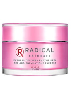 Radical Skincare Express Delivery Facial Enzyme Peel Mask Cleanser Exfoliator - Reveal Smooth, Supple, Polished Skin In Minutes | Paraben & Cruelty Free | Clinically Proven Results (1.7 oz)  - Image 1