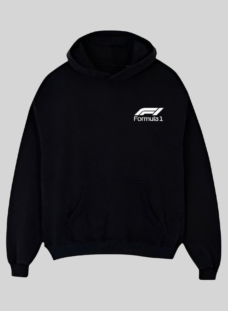 Khamsify Men's Premium F1 Racing Team Edition Hoodie - Formula 1 Inspired Scuderia Graphic Pullover For Formula 1 Fans. - Image 4