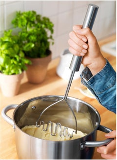 koncis Potato Masher, Stainless Steel, 25 cm  - Image 4