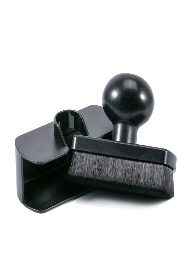 UNIMEIX Tire Shine Applicator Brush Large Vegan Tire Shine Brush with Storage Stand for Vehicles Tire Shine Polish Wax and Car Wash - Image 1