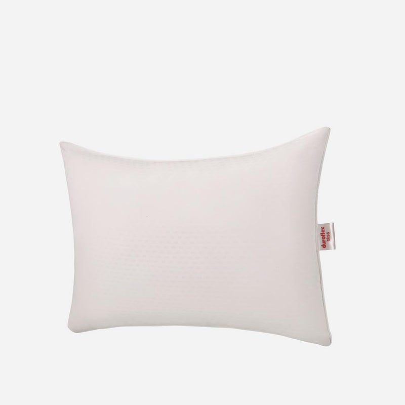 duroflex Polyester Bliss - Lightweight, Fibre Pillow with Breathable Fabric (27x17 Inches) Pack of 1,White - Image 5