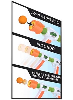 Dream Zone Atomic Power Popper Gun Ball Shooter And Foam Balls For Kids  - Image 4
