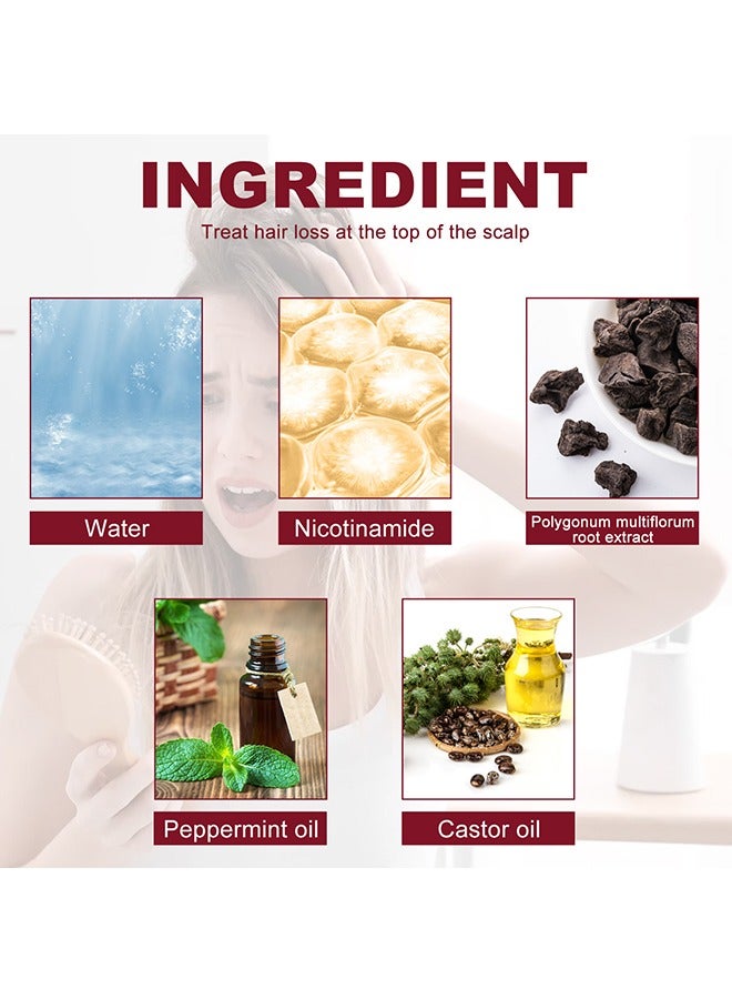 EELHOE Hair regeneration foam，revivies and restores hair follicles，for women hair health care four month supply 60g - Image 2