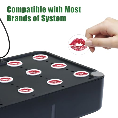 DRYADES Hydroponic Seed Pod Label Sitckers, Dryades 150PCS PVC Plant Grow Basket Stickers for Marking Plants and Understanding Plant Growth (38mm) - Image 4