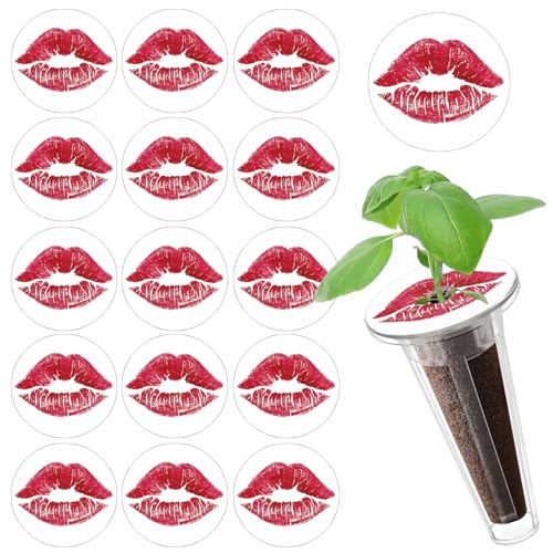 DRYADES Hydroponic Seed Pod Label Sitckers, Dryades 150PCS PVC Plant Grow Basket Stickers for Marking Plants and Understanding Plant Growth (38mm) - Image 1