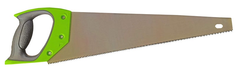 Inditrust 18'' Double Ground Nickel Chromium Steel Hacksaw Hand Saw with GLOVES with Rubber Grip Handle (Without Ruler) - Image 2
