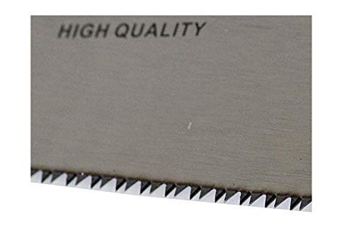 Inditrust 18'' Double Ground Nickel Chromium Steel Hacksaw Hand Saw with GLOVES with Rubber Grip Handle (Without Ruler) - Image 3