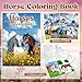 Faccito 24 Pcs Horse Coloring Books Mini Animals Coloring Activity Books Bulk DIY Art Drawing Party Favors for Horse Lover Gifts Farmhouse Animals Party Favors Supplies - Image 4