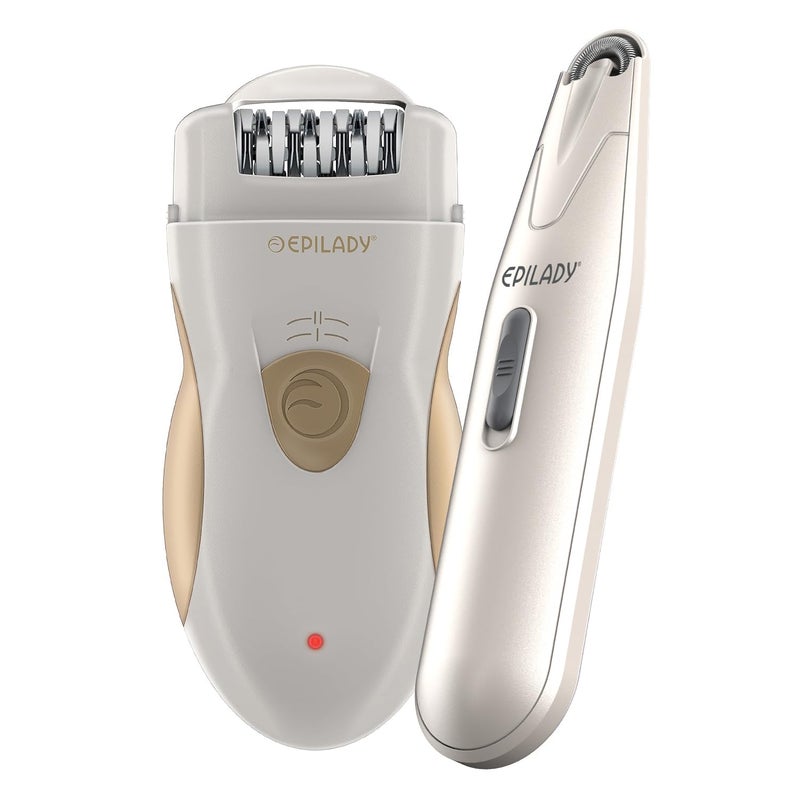 Epilady Face  Body Hair Removal Device Bundle  Legend Series 5 Rechargeable Hair Remover for Women  Esthetic Facial Hair Removal for Women  Epilator for Women and Peach Fuzz Remover for Women
