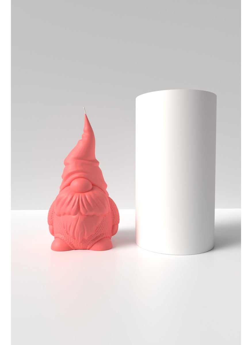 Cage Art Studio Gnomes Candle Silicone Mold - Gnomes 1 Candle Mold Candle Making Materials M1  - Image 1