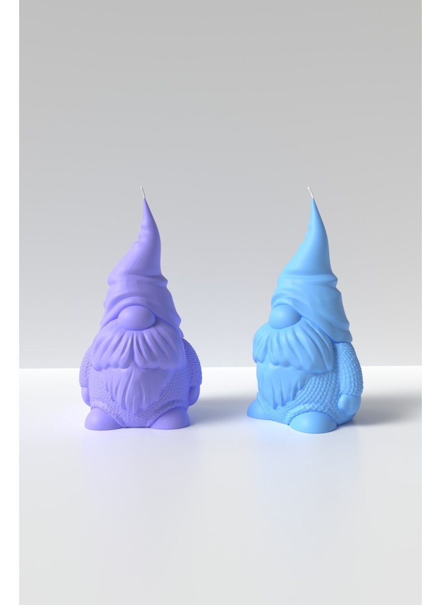 Cage Art Studio Gnomes Candle Silicone Mold - Gnomes 1 Candle Mold Candle Making Materials M1  - Image 2