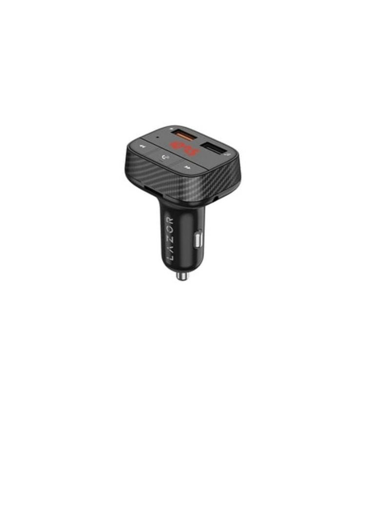 Lazor Voyager FM Car Charger 18W CC31 Black - pzsku/ZBE4691306F615BCF1E7DZ/45/_/1682499554/847a4396-2332-4b0e-b714-ce4120309194