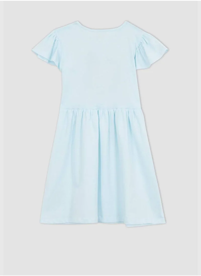 DeFacto Girl Short Sleeve Knitted Dress