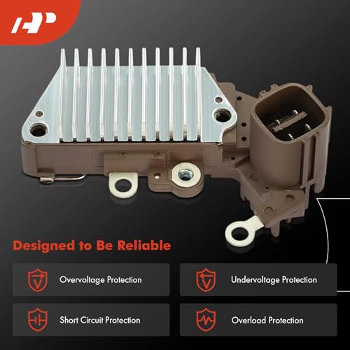 A-Premium Alternator Voltage Regulator Compatible with Toyota Tundra 2003-2004, Tundra 2005-2006 4.7L, 14V A-Circuit 14.5 Vset - Image 4