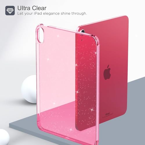 MOCA Case for iPad 6th 5th Generation (iPad 9.7 inch, 2018/2017), AIR 2 Impact Resistant, Slim, Lightweight Glitter Case (Pink, ipad 9.7 inch) - Image 5