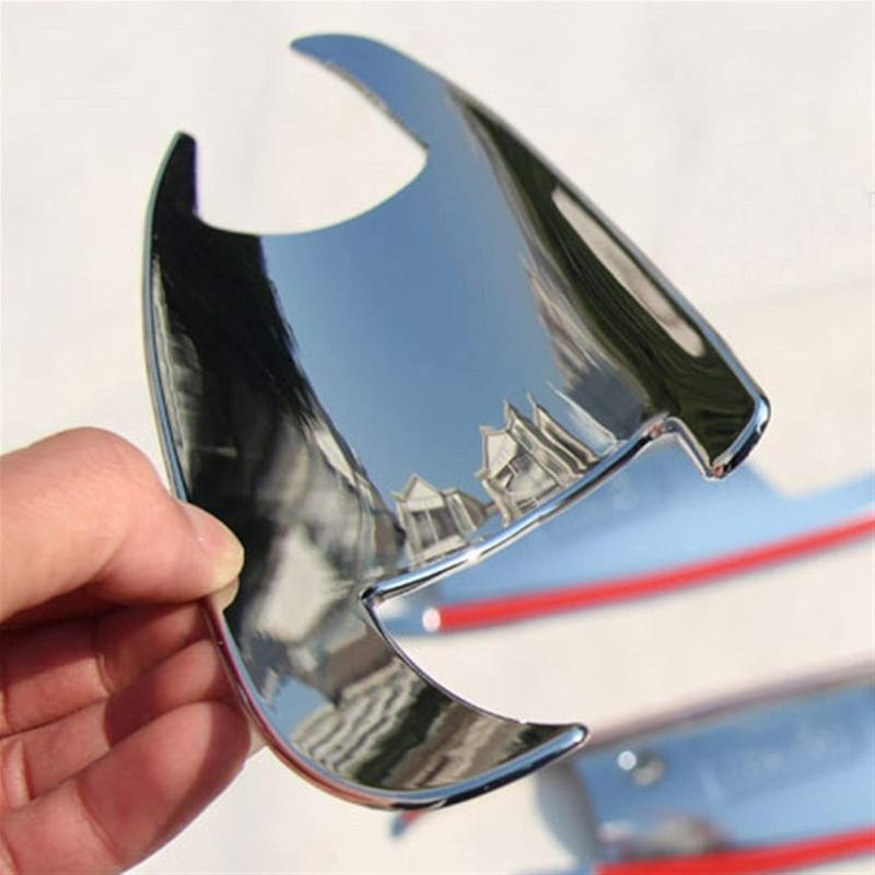 QASULER Chrome Car Door Handle Covers for Mercedes-Benz - Image 4