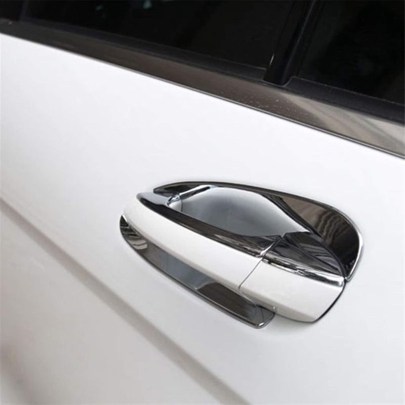 QASULER Chrome Car Door Handle Covers for Mercedes-Benz - Image 5