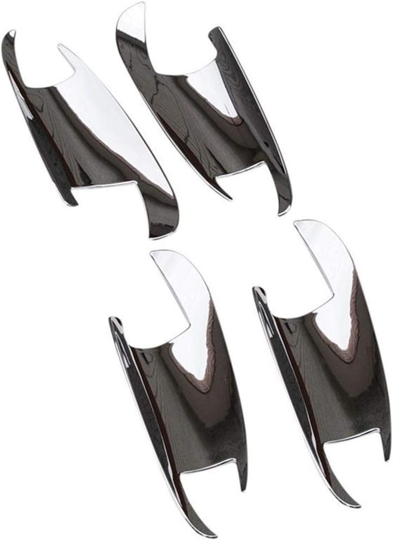 QASULER Chrome Car Door Handle Covers for Mercedes-Benz - Image 1