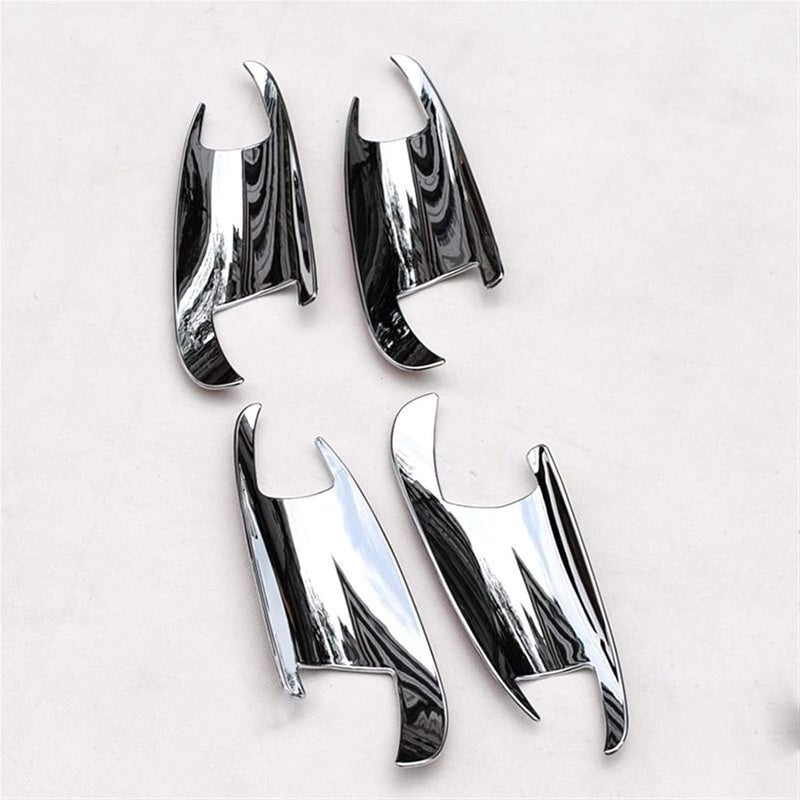 QASULER Chrome Car Door Handle Covers for Mercedes-Benz - Image 2
