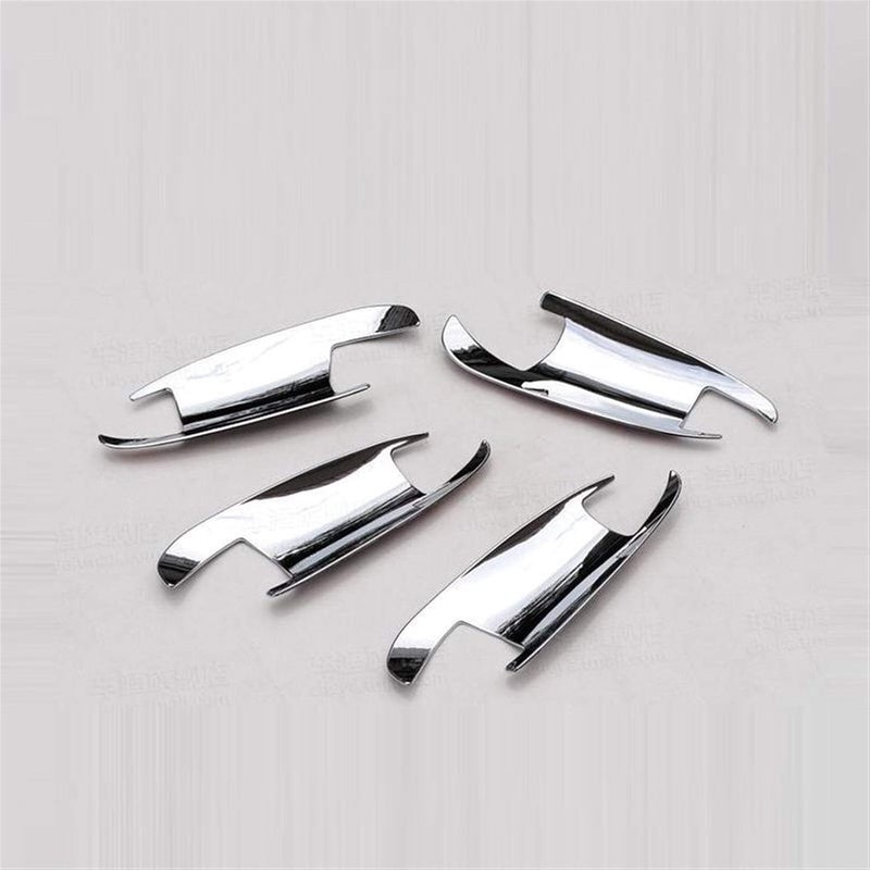 QASULER Chrome Car Door Handle Covers for Mercedes-Benz - Image 3