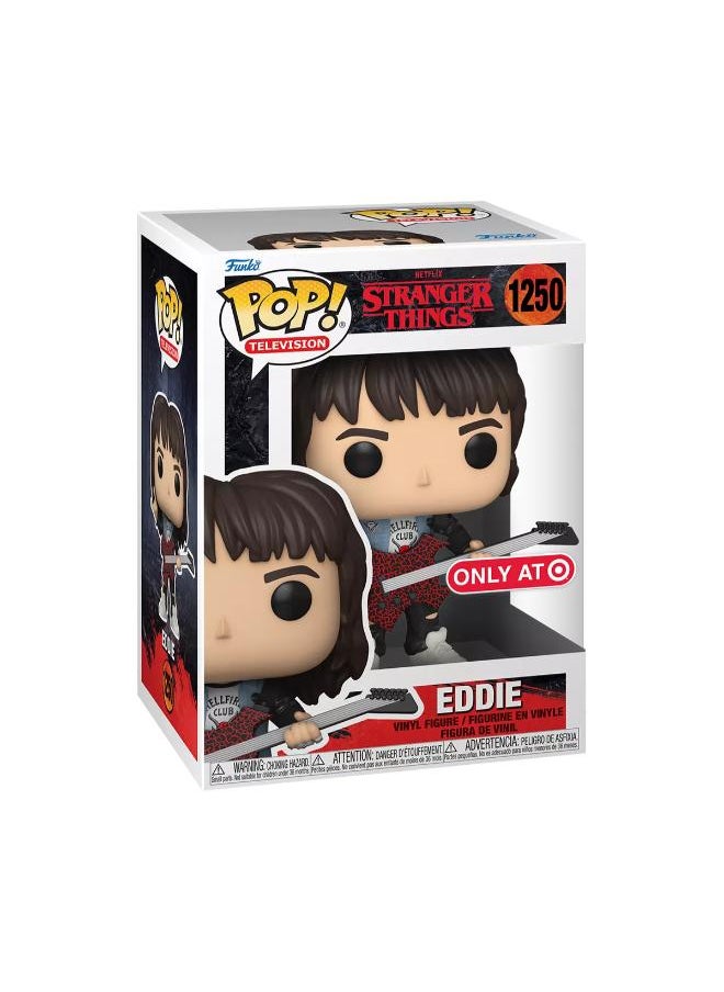 Funko Pop! Tv Series :  Stranger Things S4 - Eddie Munson w/ Guitar (Exc)  - Image 3