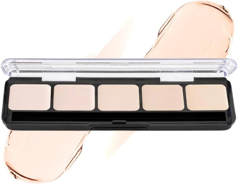 Graftobian HD Palette 5 Color Ultralites for Ultra Light Skin Tones - Image 1