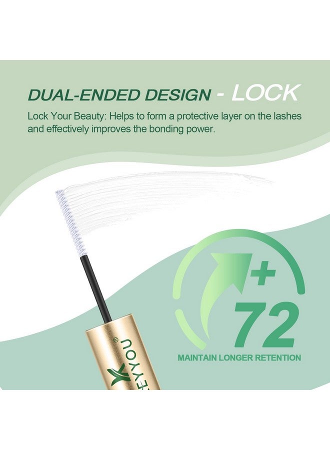 KEYYOU Lash Bond And Seal Keyyou 10Ml Cluster Lash Glue For Lash Clusters Strong Gentle Comfortable Lash Cluster Glue Waterproof Latex-Free Suitable For Sensitive Eyes - Image 5