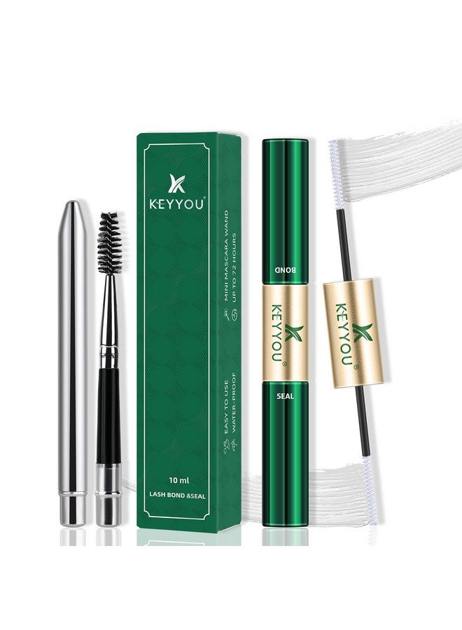 KEYYOU Lash Bond And Seal Keyyou 10Ml Cluster Lash Glue For Lash Clusters Strong Gentle Comfortable Lash Cluster Glue Waterproof Latex-Free Suitable For Sensitive Eyes - Image 1